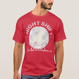 Night Shift Different Breed Stethoscope Funny Nurs T-Shirt