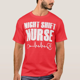 Night Shift Different Breed Stethoscope Funny Nurs T-Shirt