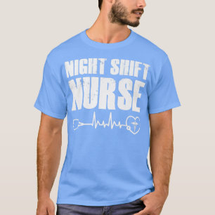 Night Shift Different Breed Stethoscope Funny Nurs T-Shirt