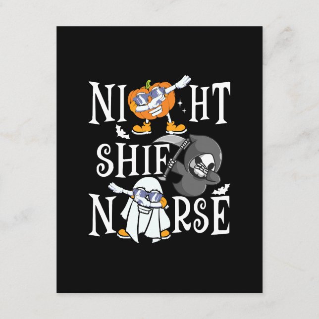 Night Shift Nurse Enclosure Card (Front)