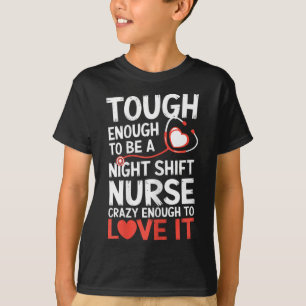 Night Shift Nurse Funny Rn Rt Us Nurse T-Shirt