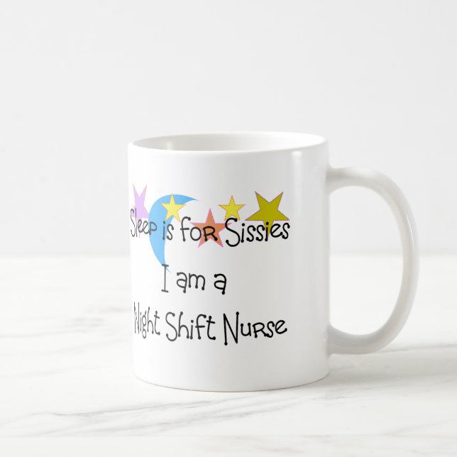 Night Shift Nurse Gifts Coffee Mug (Right)