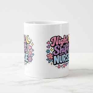 Night Shift Nurse Keychain Cute Nurse Gift 2026 Large Coffee Mug