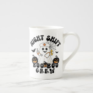 Night Shift Nurse Mug – BOO BOO Crew Ghost