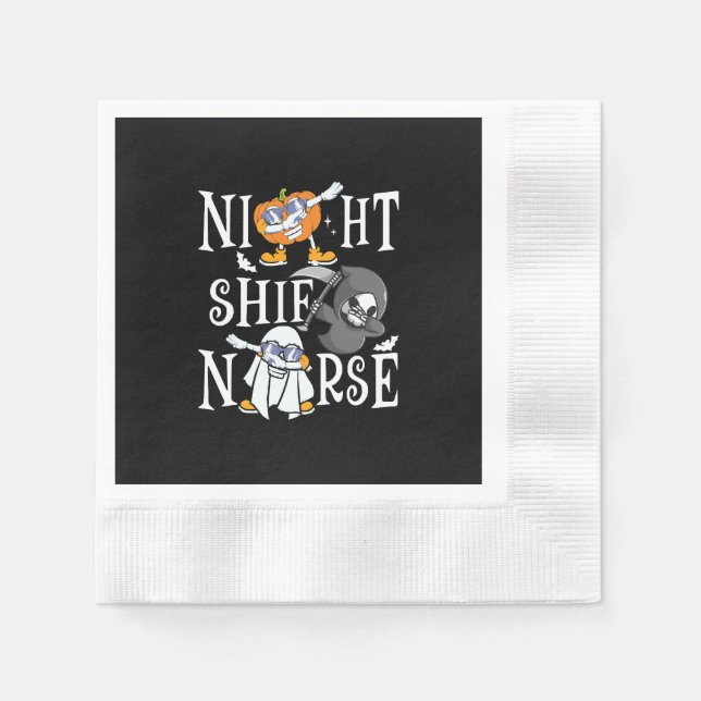 Night Shift Nurse Napkin (Front)