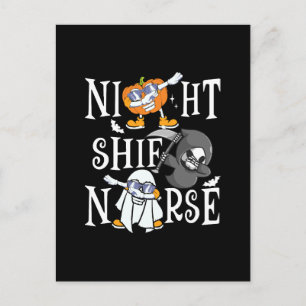 Night Shift Nurse Postcard