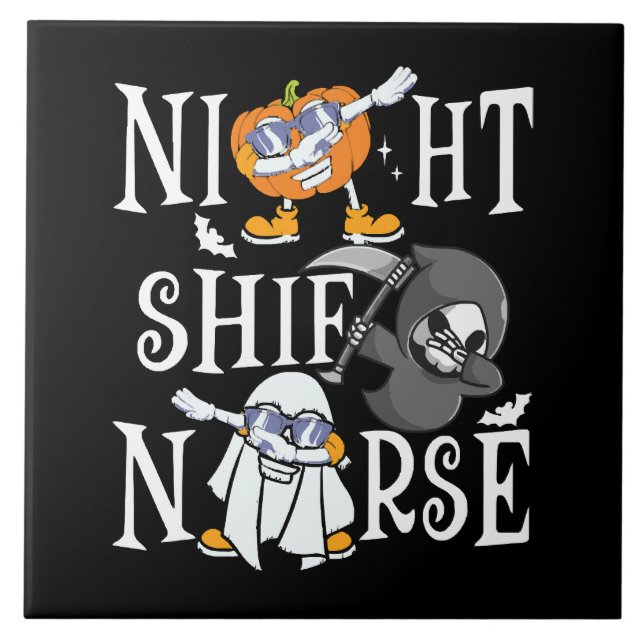 Night Shift Nurse Tile (Front)