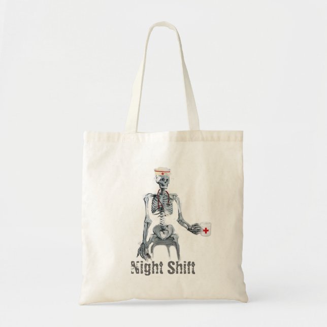Night Shift Nurse Tote (Front)
