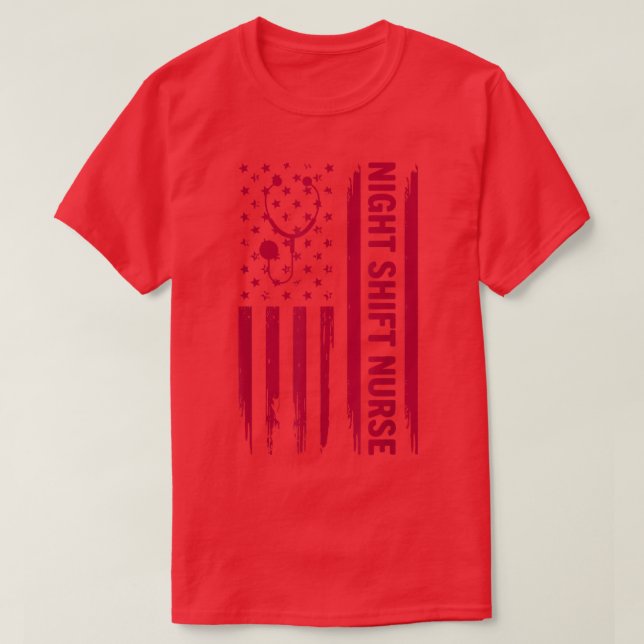 Night Shift NurseNurses Day  T-Shirt (Design Front)