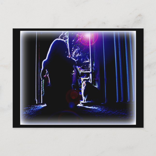 Night Silence Postcard (Front)