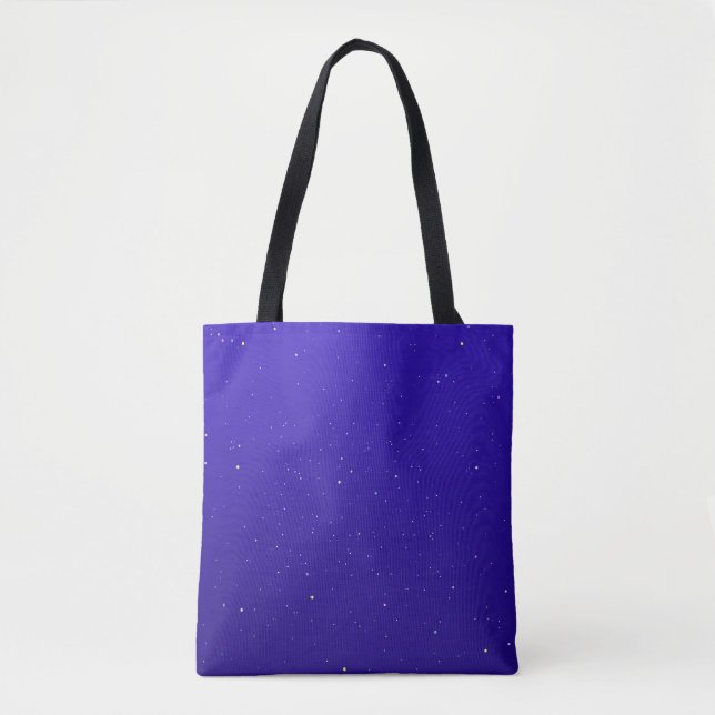 Night Sky Abstract Tote Bag (Front)
