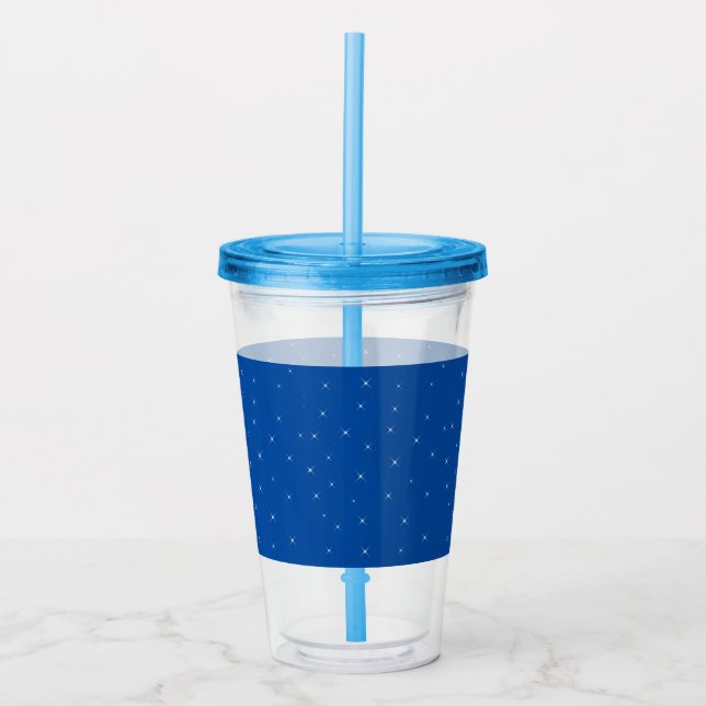 Night Sky Acrylic Tumbler (Front)