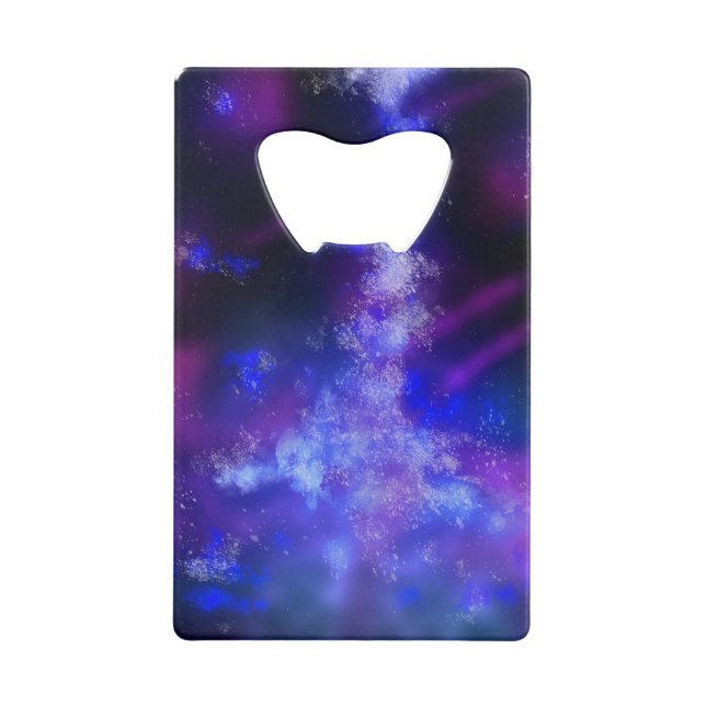 Night Sky Blue Sapphire Bottle Opener (Back)