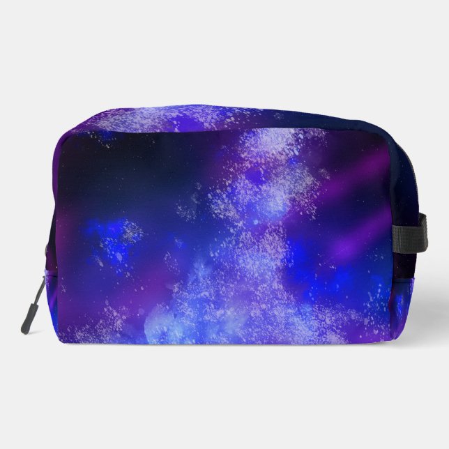 Night Sky Blue Sapphire  Milky Way  Dopp Kit (Back)