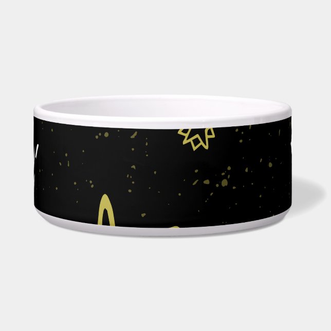 Night sky: cosmic seamless pattern. (Front)