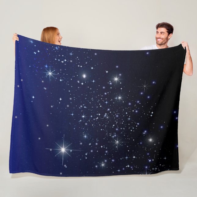 NIGHT SKY FLEECE BLANKET (In Situ)