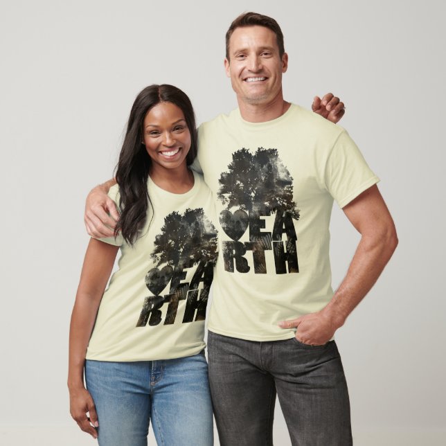 Night Sky - Love Earth T-Shirt (Unisex)