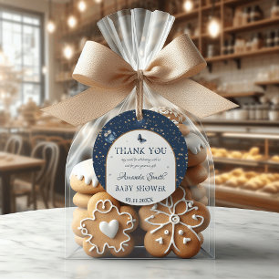 Night  Sky Magic Woodland Animal Baby Shower Favour Tags