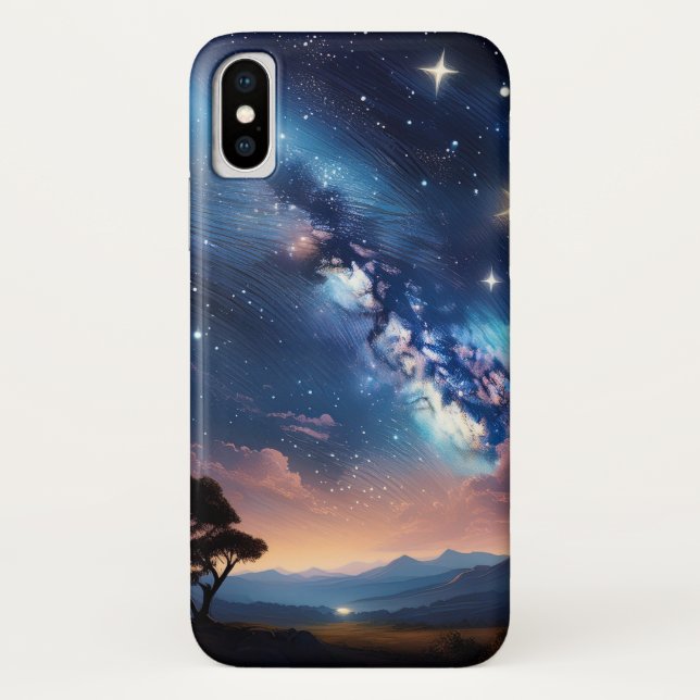 night sky milky way phone case (Back)