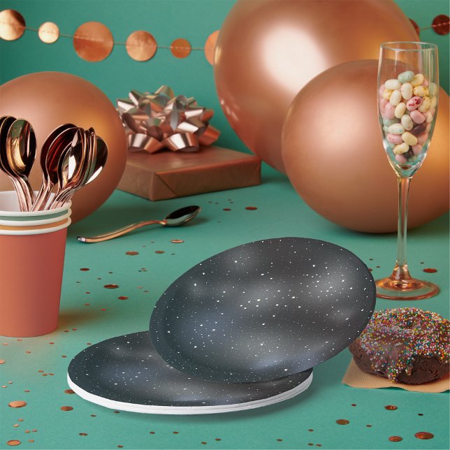 Night Sky Paper Plates (Creator Uploaded)