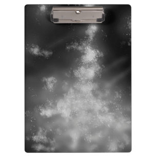Night Sky Smoke Clipboard