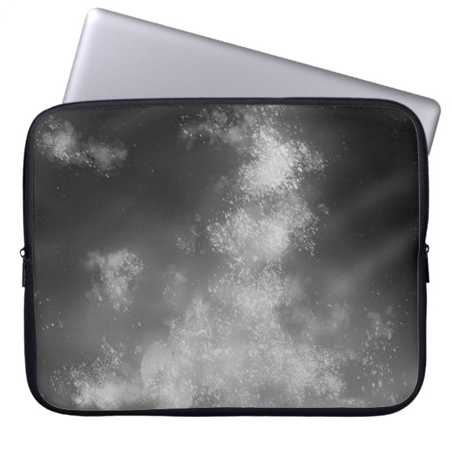 Night Sky Smoke Laptop  Bag (Front)