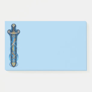 Night Sky Sword Post-it Notes