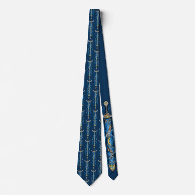 Night Sky Sword Tie (Front)