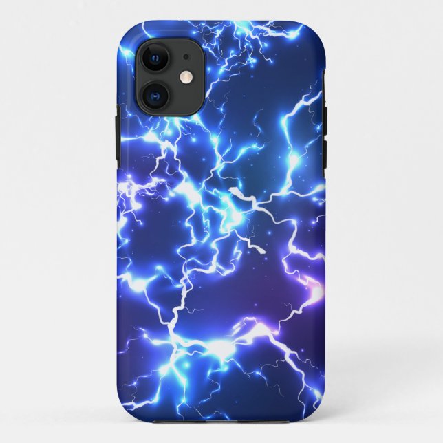 Night Sky Tunder Lightning Case-Mate iPhone Case (Back)