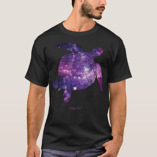 Night Sky Turtle  T-Shirt