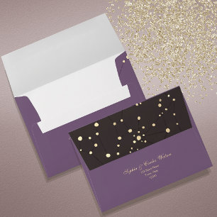 Night Sky Wedding Envelope