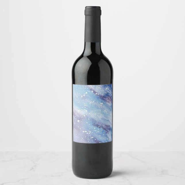 Night Sky Wine Label (Front)
