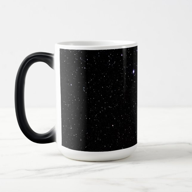 Night Sky with Stars Magic Mug (Left)