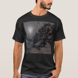 Night Sky With The Moon T-Shirt
