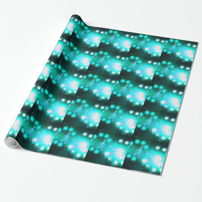 Night Sky Wrapping Paper (Unrolled)