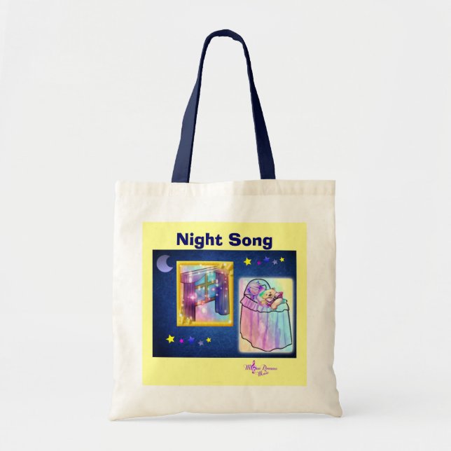 Night Song Budget Tote (Front)