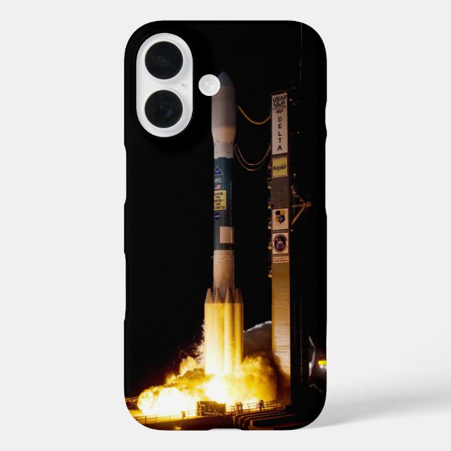 Night Space Rocket Launch Case-Mate iPhone Case (Back)