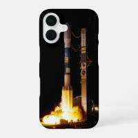 Night Space Rocket Launch