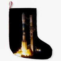 Night Space Rocket Launch