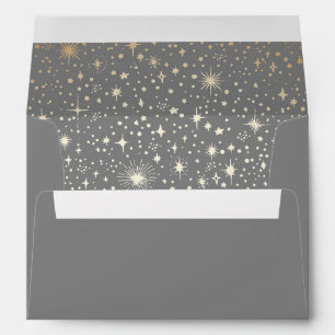 Night Stars Constellation Starry Night Mystical Envelope