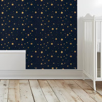 Night Stars navy Blue Ceiling