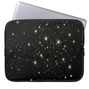 Night stars starry sky heaven laptop sleeve