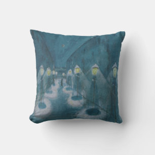 Night Street (Street By Night) (1922) Walter Grama Cushion