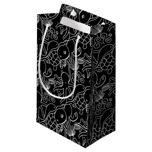 Night Swimming Small Gift Bag (Front Angled)