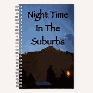 Night Time In The Suburbs Bullet Journal