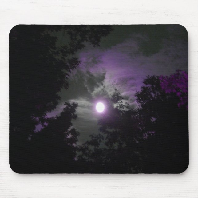 night time sky mouse pad (Front)