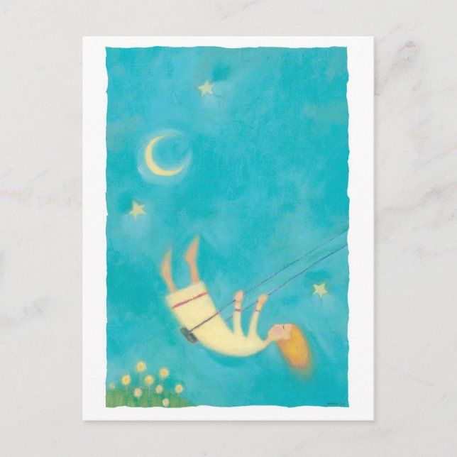 night time swing postcard (Front)