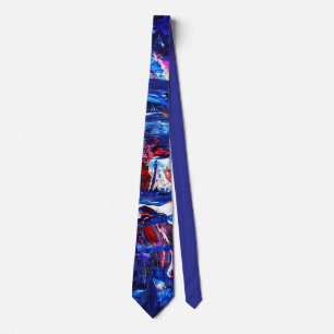 Night town tie
