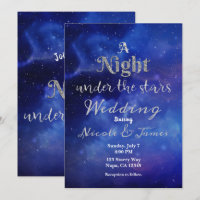 Night Under the Stars Starry Sky Celestial Wedding