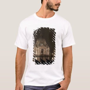 Night view across water of San Giorgio Maggiore T-Shirt